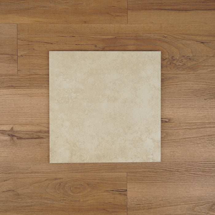 13 x 13-inch Ceramic Tiles in Beige - 14pcs (16.36 sq ft/box)