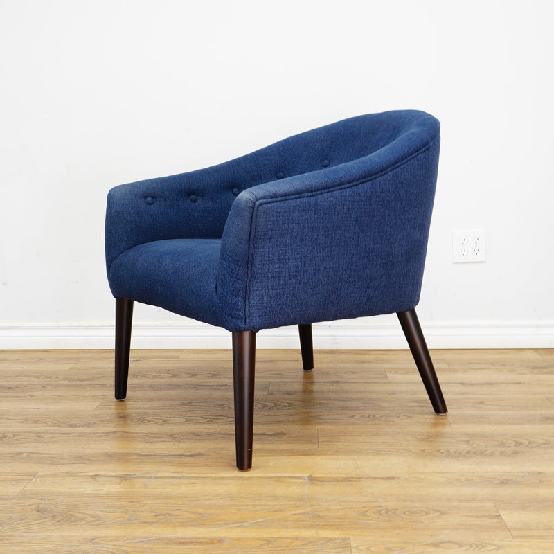 Blue Denim Club Armchair