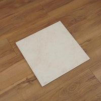 13 x 13-inch Paris Corallo Ceramic Tiles in Light Beige - 11pcs (12.91 sq ft/box)