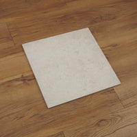 13 x 13-inch Pietra Luna Ceramic Tiles in Light Beige - 11pcs (12.91 sq ft/box)