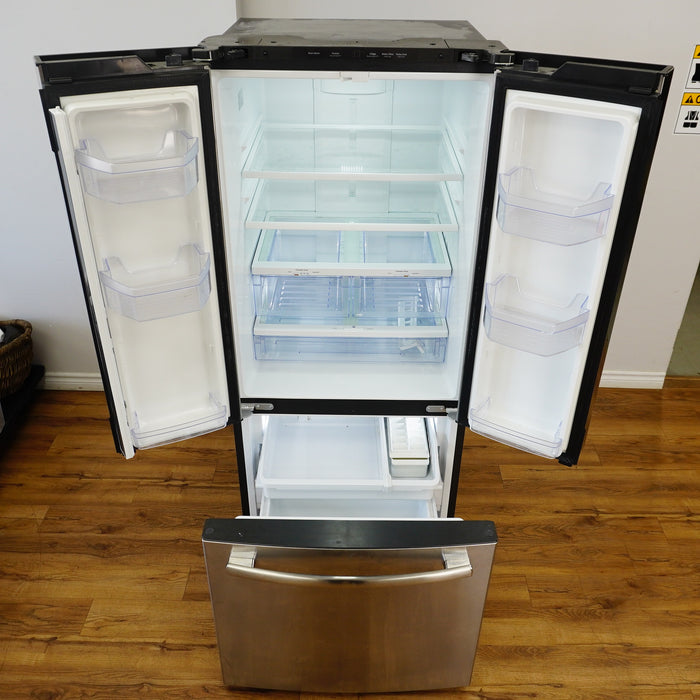 GE 20.8 cu. ft. French Door Refrigerator – Stainless Steel – GNE21DSKJKSS