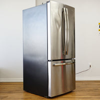 GE 20.8 cu. ft. French Door Refrigerator – Stainless Steel – GNE21DSKJKSS