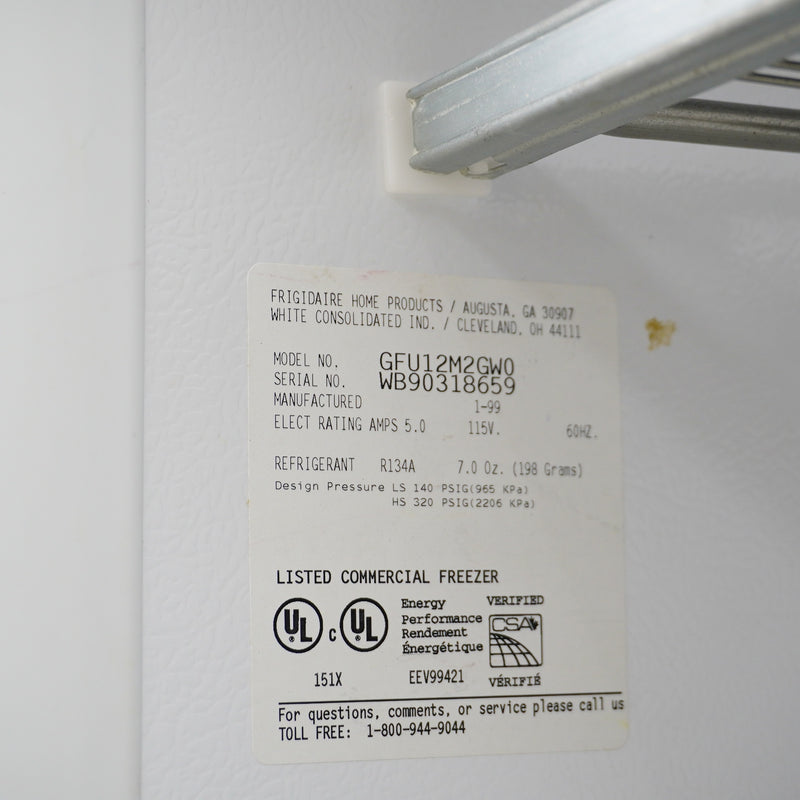 Gibson 12 cu. ft. Heavy‑Duty Upright Freezer – White – GFU12M2GW0