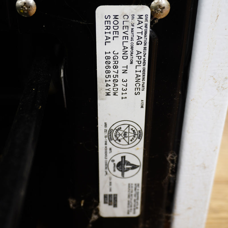 Jenn-Air 30-Inch Slide-In Gas Range — JGR8750ADW
