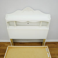 42×84×47‑Inch Platform Storage Bed – Headboard Shelves & Frame Drawers