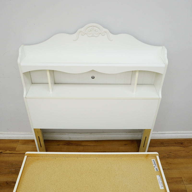 42×84×47‑Inch Platform Storage Bed – Headboard Shelves & Frame Drawers