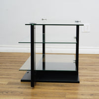42x18x20–Inch Sonax Console with 3-Tier Tempered Glass Shelves