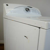 27×27×44–Inch GE Top‑Load Washer – 3.9 cu. ft. SS Basket with Hydrowave