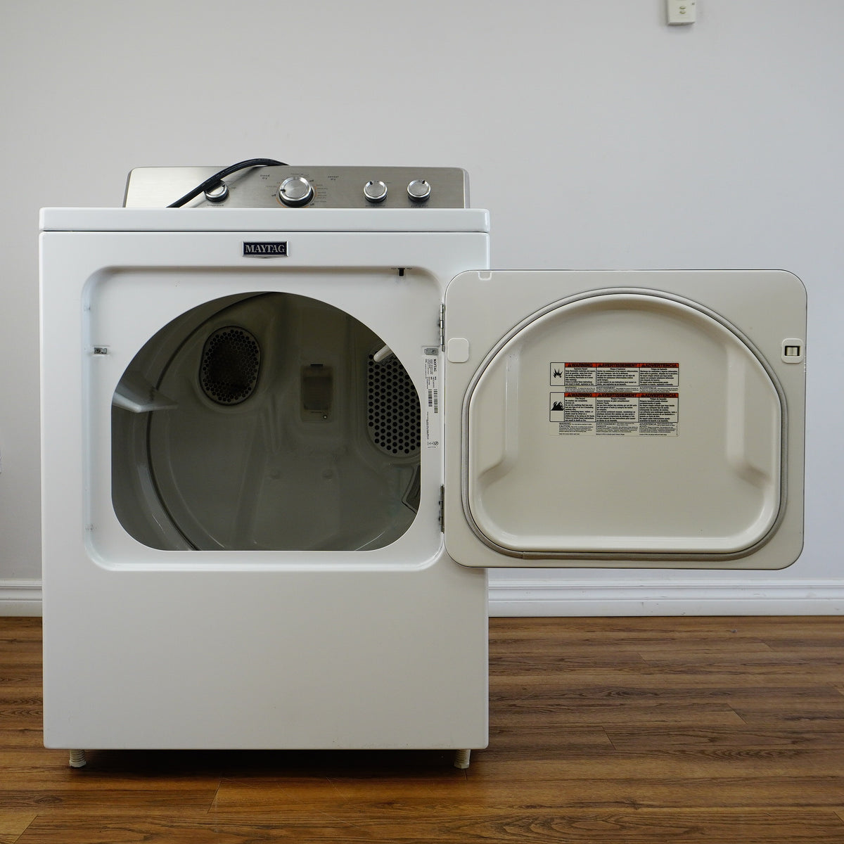 29×28×43–Inch Maytag Electric Dryer – 7.0 cu. ft. Capacity – Wrinkle Control