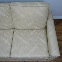 84×35×31–Inch Sofa – Low Profile, Beige Textured Fabric