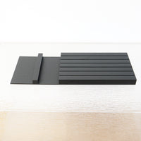 19×7.25×1–Inch Knife Block Insert – Dark Ash Wood, 6‑Knife Capacity