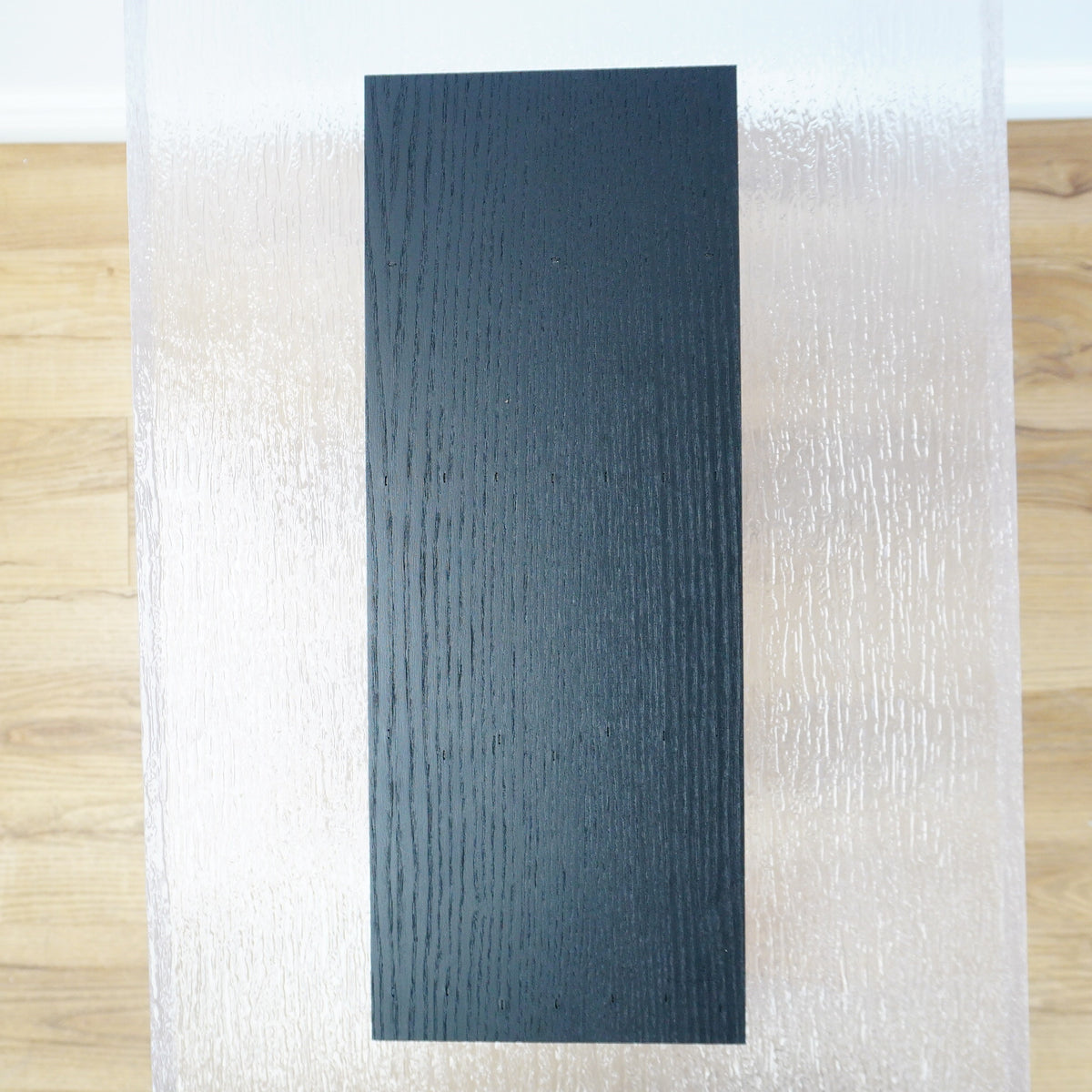 19×7.25×1–Inch Knife Block Insert – Dark Ash Wood, 6‑Knife Capacity