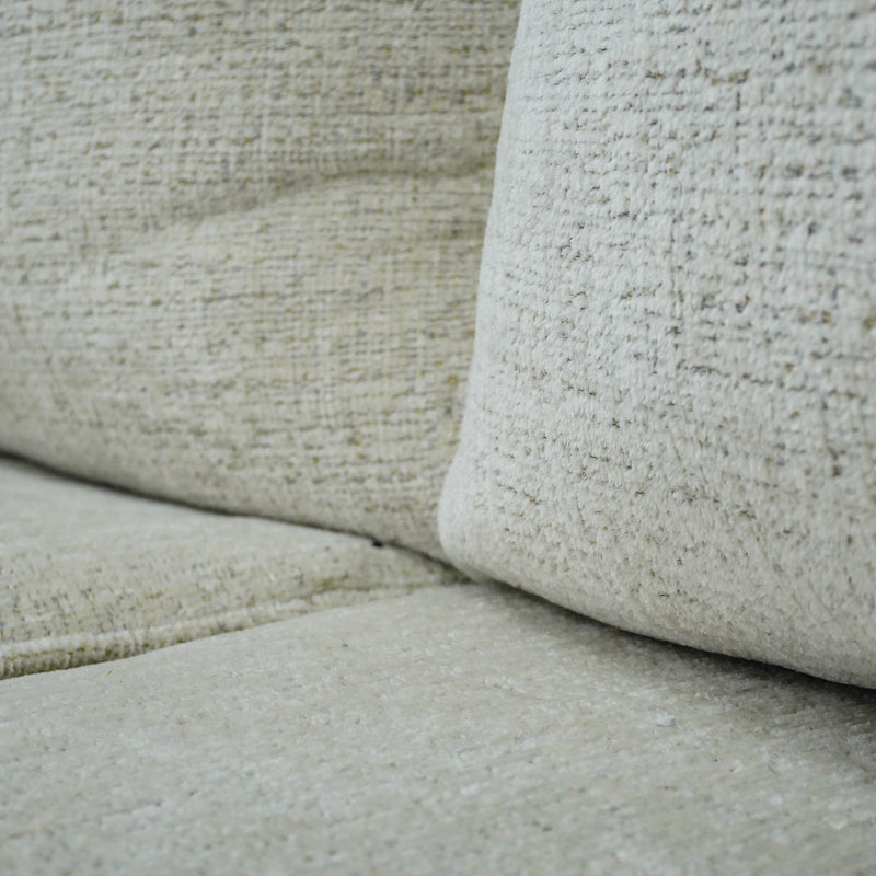64×38×36–Inch Loveseat – Light Gray Textured Upholstery