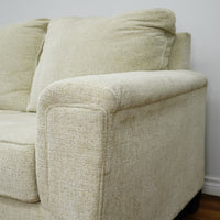 64×38×36–Inch Loveseat – Light Gray Textured Upholstery