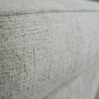 64×38×36–Inch Loveseat – Light Gray Textured Upholstery
