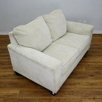 64×38×36–Inch Loveseat – Light Gray Textured Upholstery