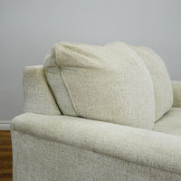 64×38×36–Inch Loveseat – Light Gray Textured Upholstery