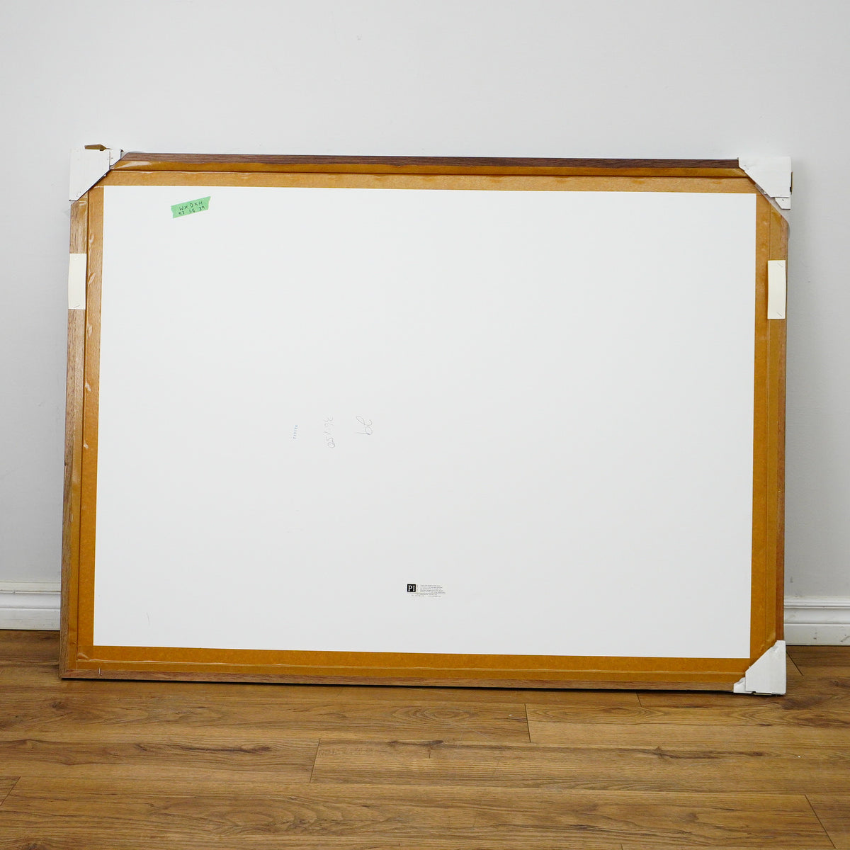 53×39–Inch Wisdom Photograph — Matte Paper, Distressed Black Frame