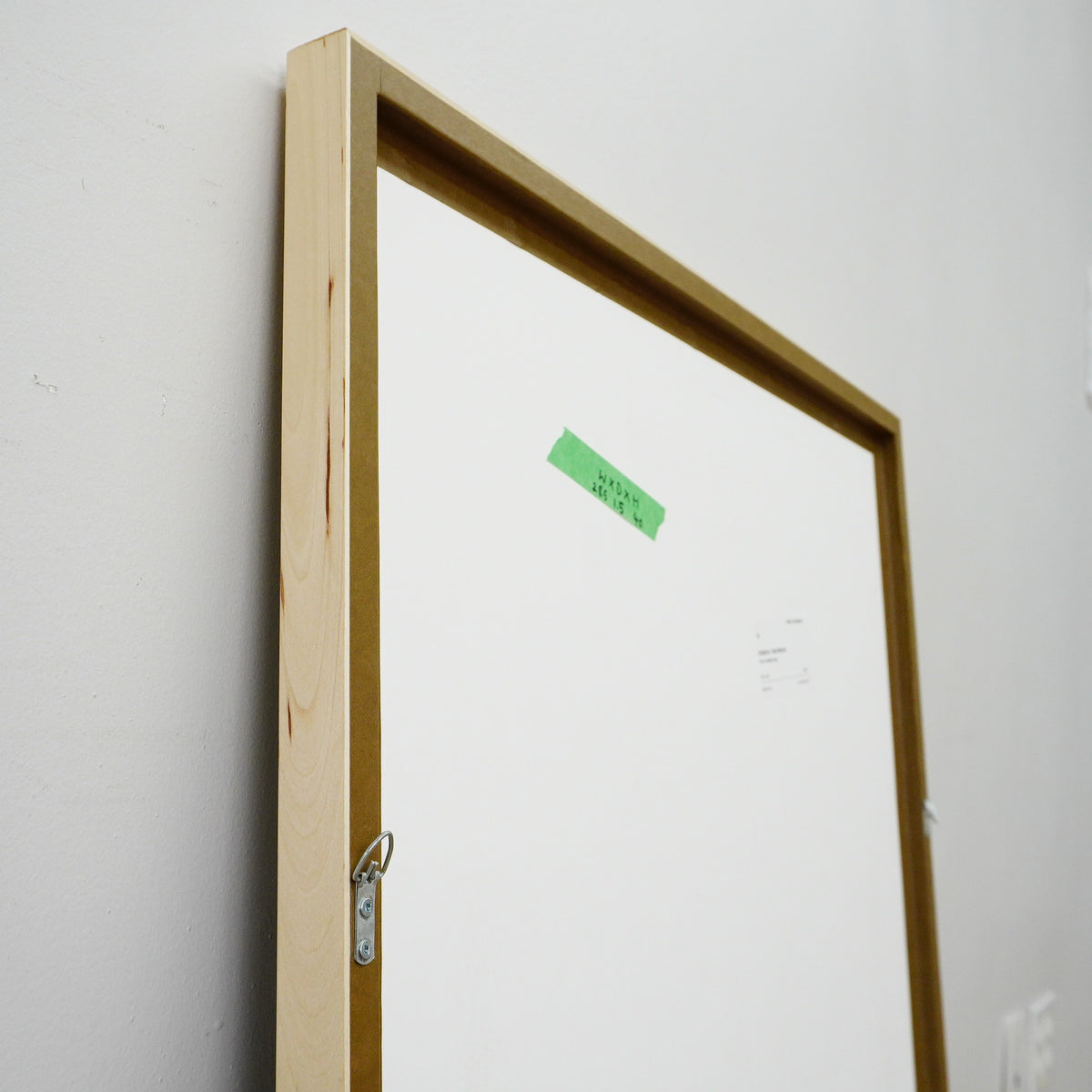 28×40–Inch Feather Framed Print – Matte Paper, Light Wood Frame