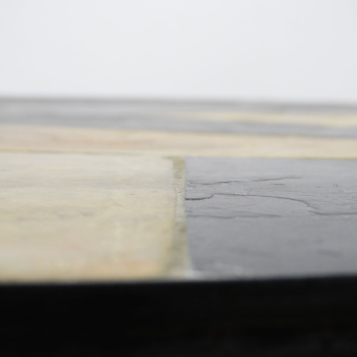 Round Mosaic Bistro Set | 2 Patio Chairs + 36" Table | Wrought Iron + Stone