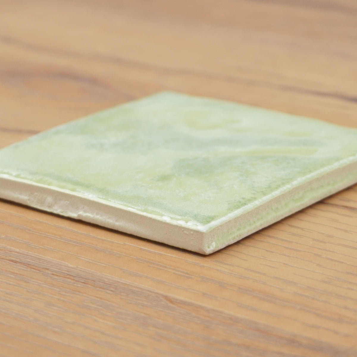 4 x 4-inch Porcelain Glazed Tile in Verde Green - 6.46 sq ft (60 pcs)