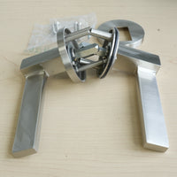 Louisiana Passage Lever Set, Left H, Satin Nickel, 1001LOUMRSLH15