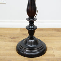 59" Traditional Floor Lamp with 10.5" Round Base & 16.5" Beige Shade