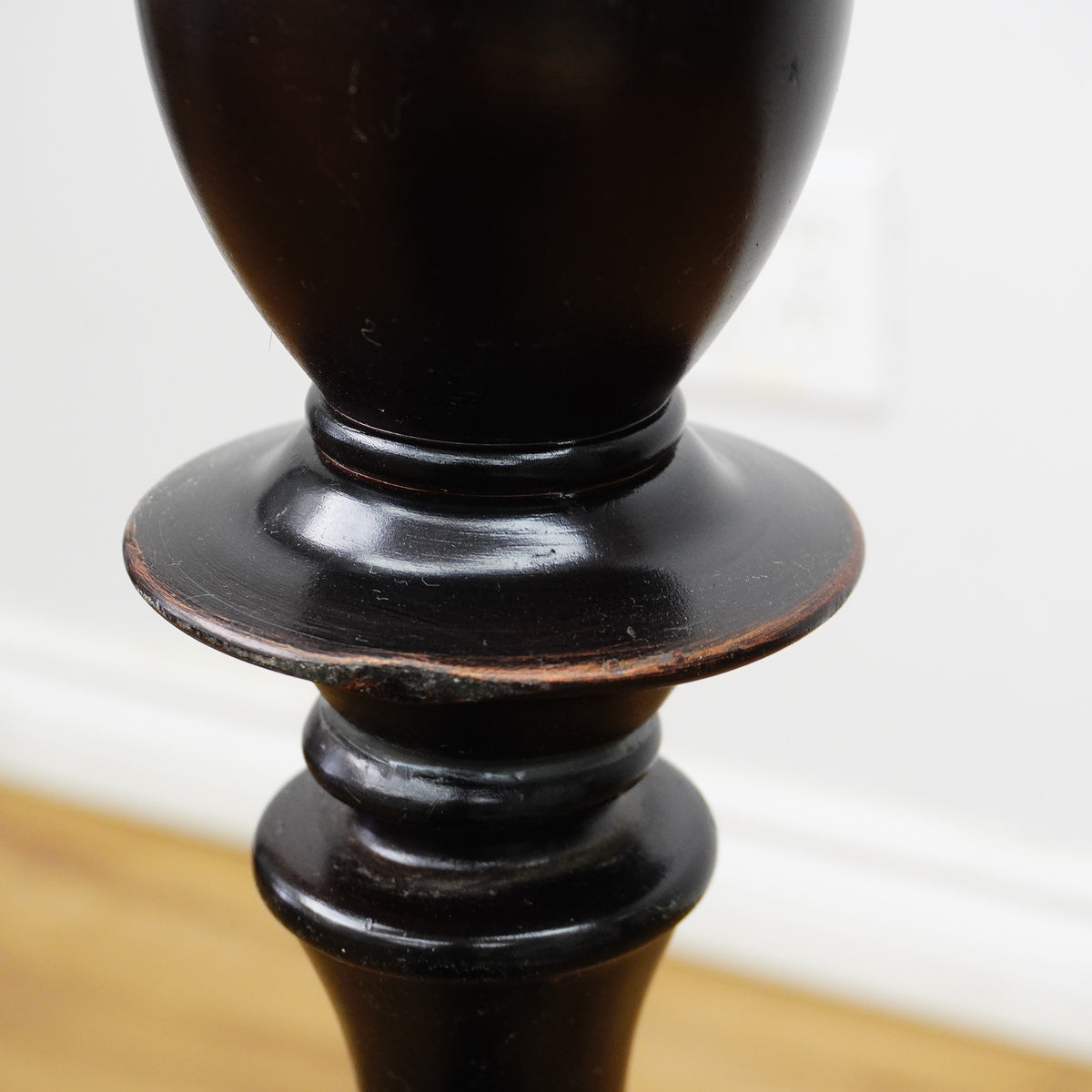 59" Traditional Floor Lamp with 10.5" Round Base & 16.5" Beige Shade