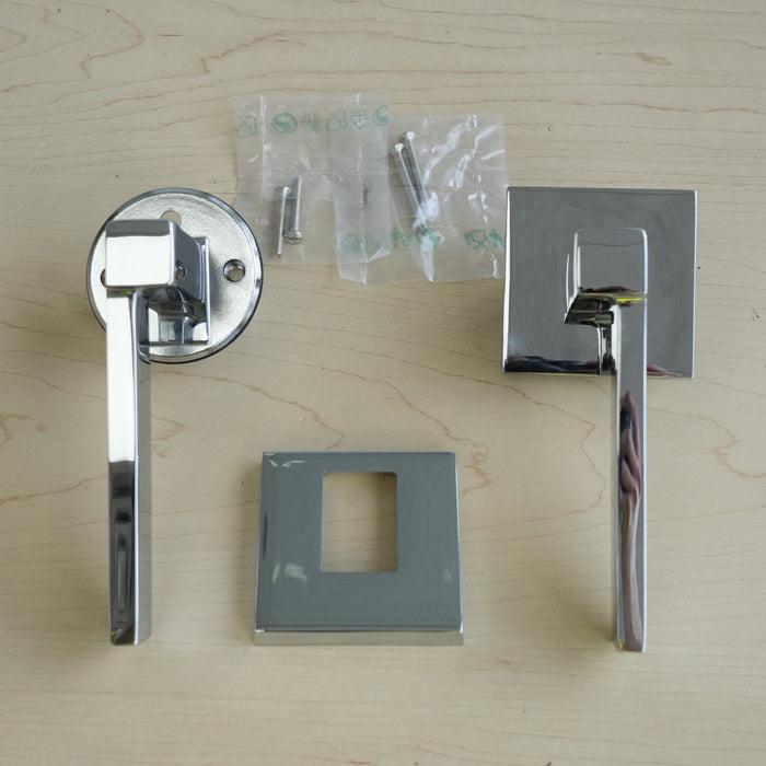 Louisiana Passage Lever Set, Right H, Polished Chrome, 1001LOUSRRH26