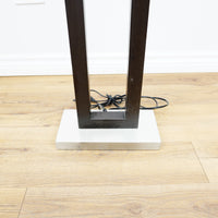 63" Floor Lamp with 6×12" Rectangular Base & 16" Cylindrical Shade