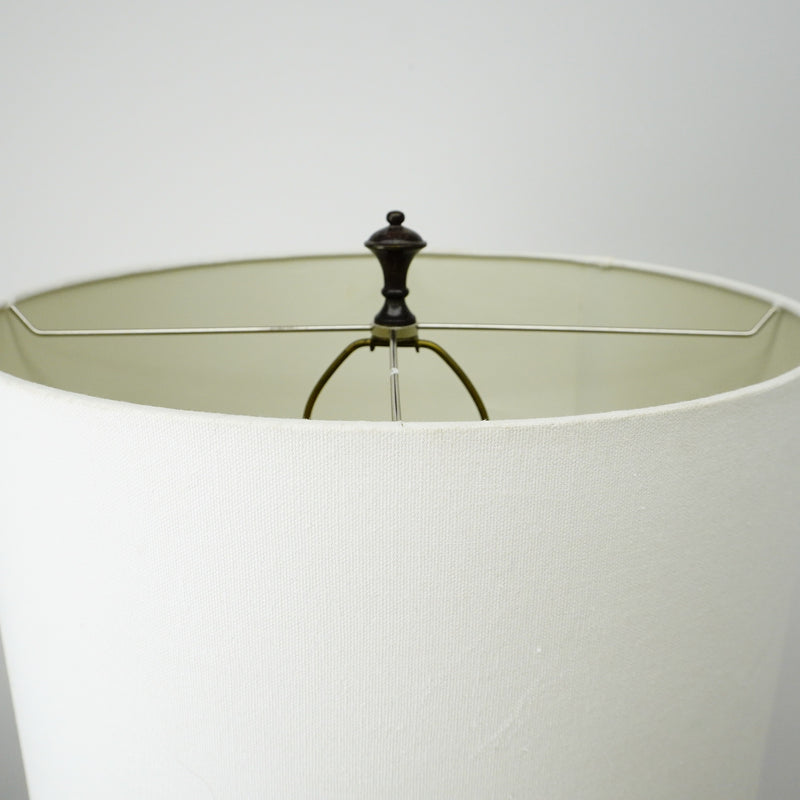 63" Floor Lamp with 6×12" Rectangular Base & 16" Cylindrical Shade