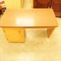 46-inch Wooden Desk in Light Woodgrain