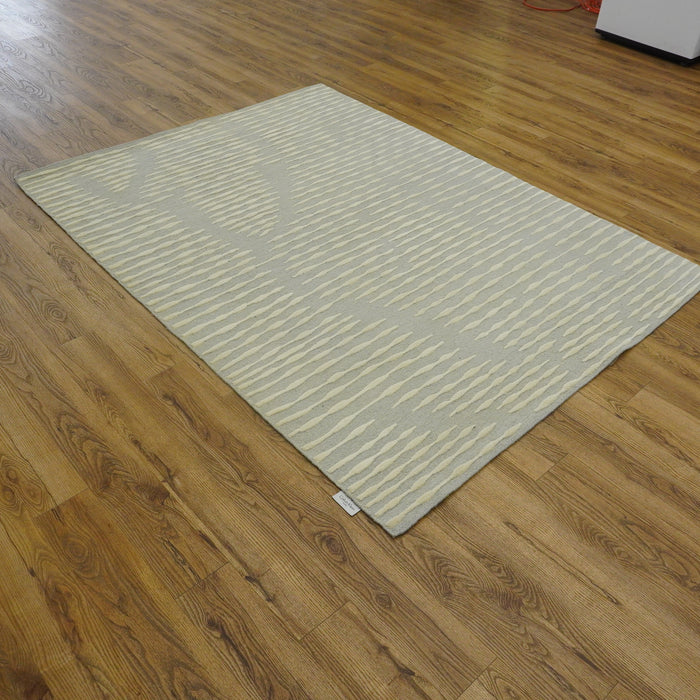 6x7-ft Wool Blend, Calvin Klein Ivory Area Rug