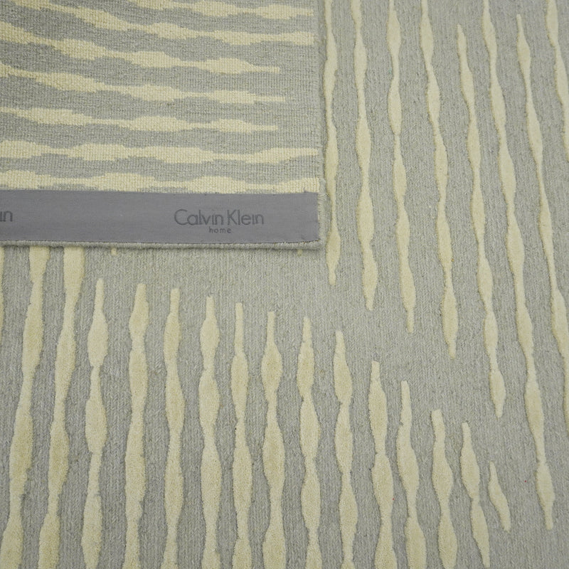 6x7-ft Wool Blend, Calvin Klein Ivory Area Rug