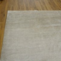6x9-ft Wool Blend Ash, Slate Grey Taupe Area Rug
