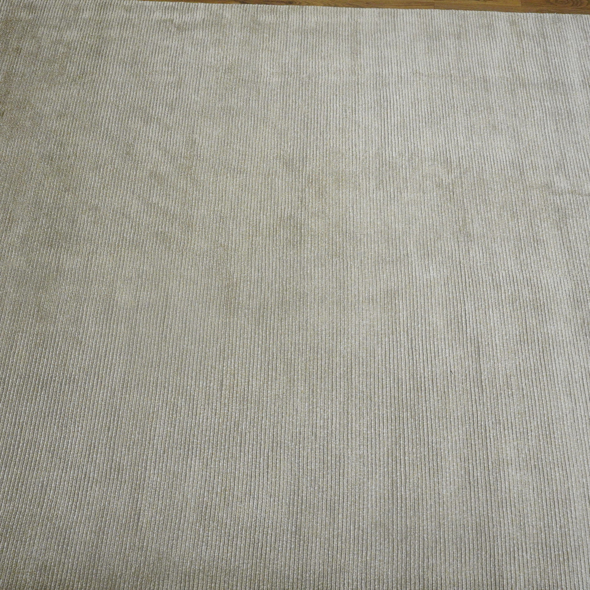 6x9-ft Wool Blend Ash, Slate Grey Taupe Area Rug
