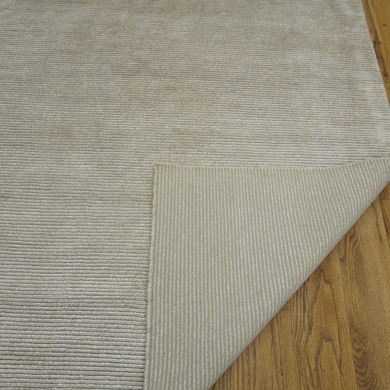 6x9-ft Wool Blend Ash, Slate Grey Taupe Area Rug
