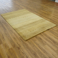 5x8-ft Pure Wool Obeetee Fine Gabbeh, Brown