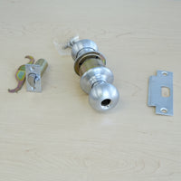 Schlage D70LD PLY 626 Classroom Knob Lock – Plymouth Style, Satin Chrome, Less Cylinder