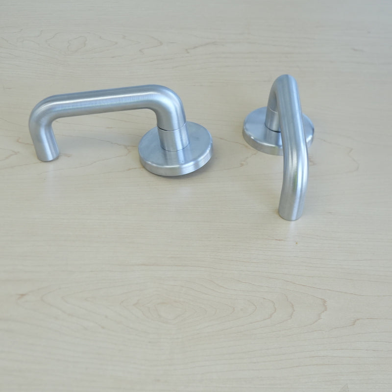 Schlage L9082L 03B 626 Institution Mortise Lock – 03 Lever, B Rose, Satin Chrome, Less Cylinder