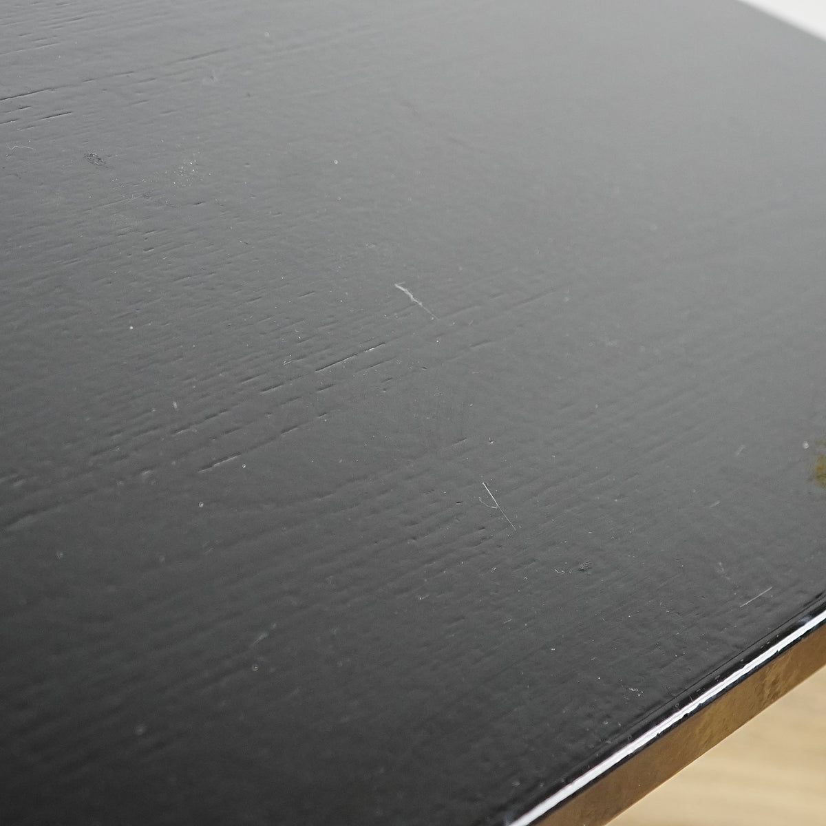 42x42x30-In Square Laminate Dining Table with Metal Base – Commercial