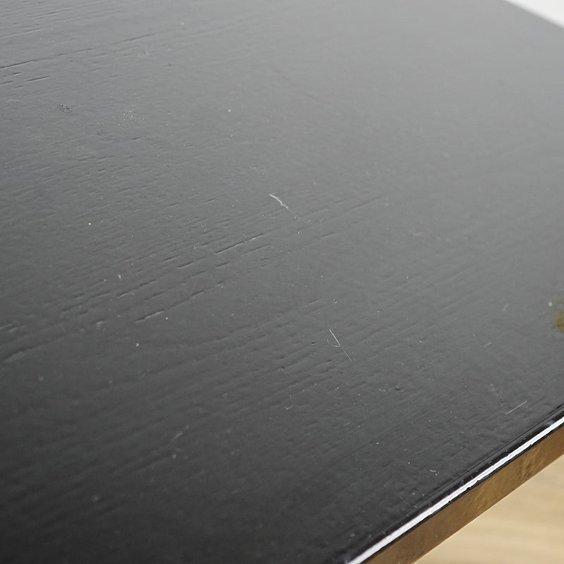 42x42x30-In Square Laminate Dining Table with Metal Base – Commercial