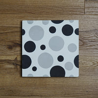 8x8-Inch Bubble Patterned Grey Cement Tile – 13 pcs box covers 5.78 sq ft