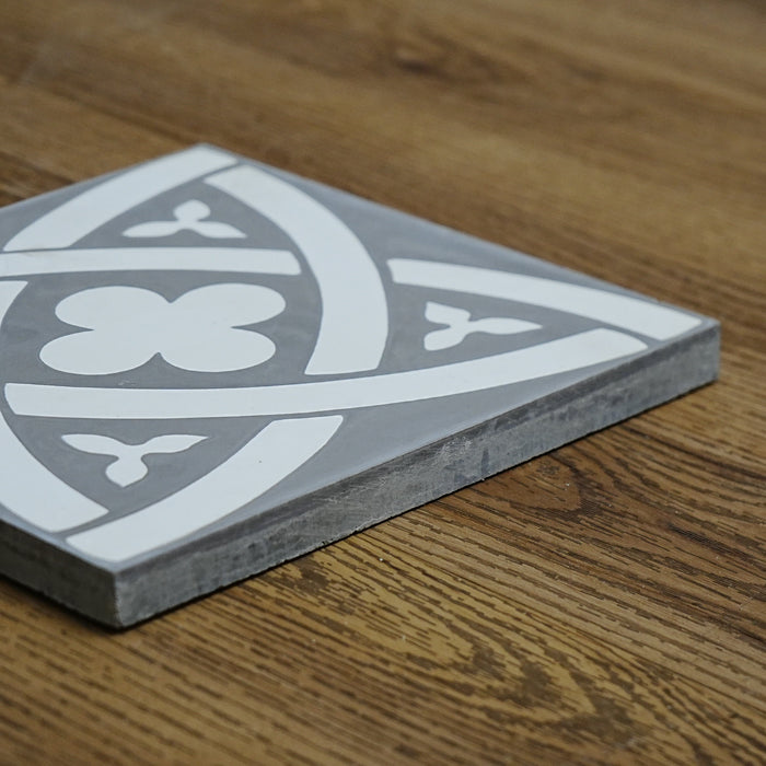 8x8-Inch EOP 10 Cement Tile, Knot Motif – 13 pcs box covers 5.78 sq ft