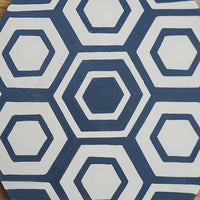 8x8-Inch HEX 11 Cement Tile, Hexagonal Motif – 13 pcs box covers 5.78 sq ft