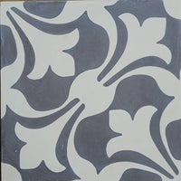 8x8-Inch A201 Cement Tile, Warm Floral Motif – 13 pcs box covers 5.78 sq ft