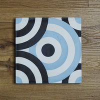 8x8-Inch NT3-E202 Cement Tile, Circular Motif – 13 pcs box covers 5.78 sq ft