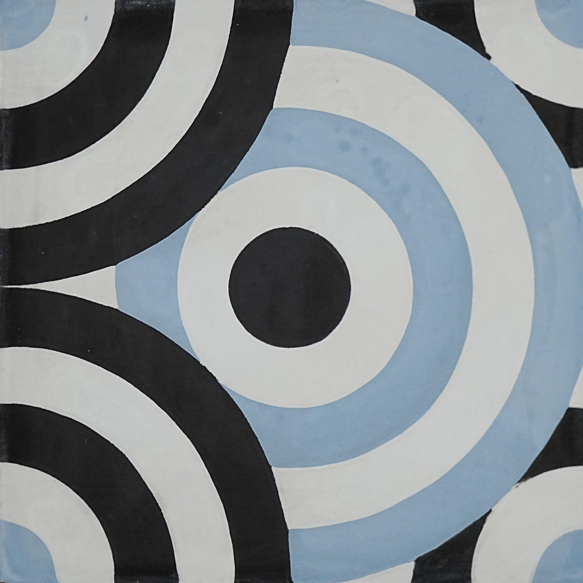 8x8-Inch NT3-E202 Cement Tile, Circular Motif – 13 pcs box covers 5.78 sq ft