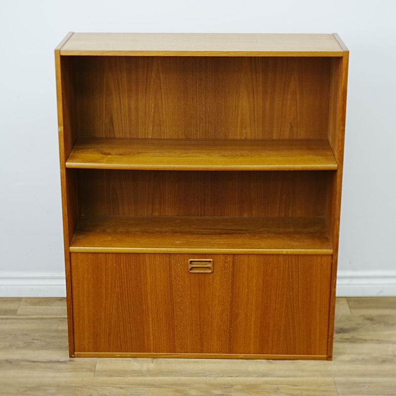 35x17x41-Inch Multi‑Compartment Wooden Storage Cabinet – Drop‑Front