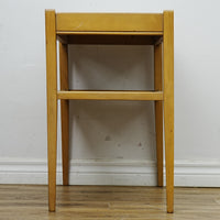 25x15x24-Inch Compact Glass-Top Side Table – Lower Shelf